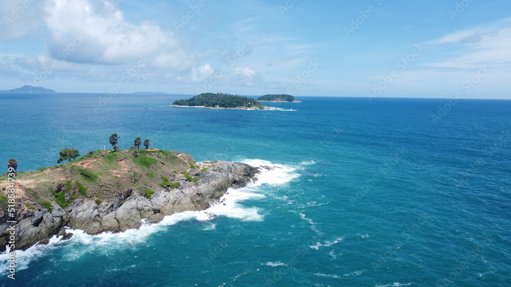 Promthep Cape is one of the most photographed locations in Phuket. Every evening, tour buses, scooters and private cars sweep through Rawai Beach and up the island's southernmost hill to watch the sun Promthep Cape is one of the most photographed locations in Phuket. Every evening, tour buses, scooters and private cars sweep through Rawai Beach and up the island's southernmost hill to watch the sun
