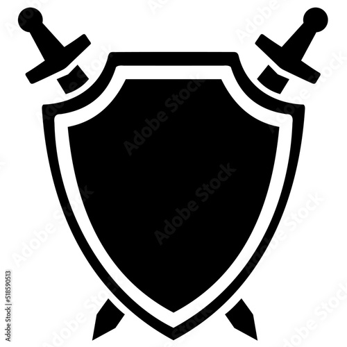 Medieval Shield-Armor Of God- Roman Armor Vector