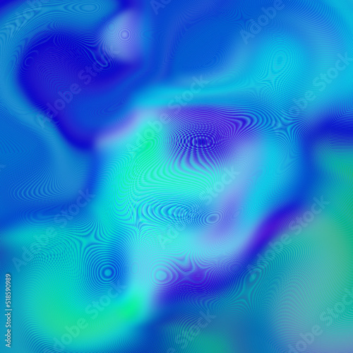 Modern and cool blue gradient abstract color background with tiny lens wave filter effect
