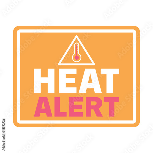 heat alert banner