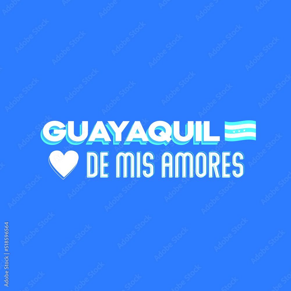 Ecuador, Guayaquil, banner and flag. GYE icon, star flags. Vector illustration symbol. Guayas. Ecuador, Guayaquil, banner and flag. GYE icon, star flags. Vector illustration symbol. Guayas.