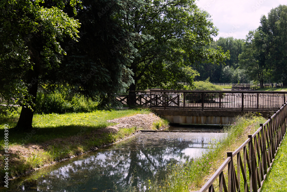 bridge over the river