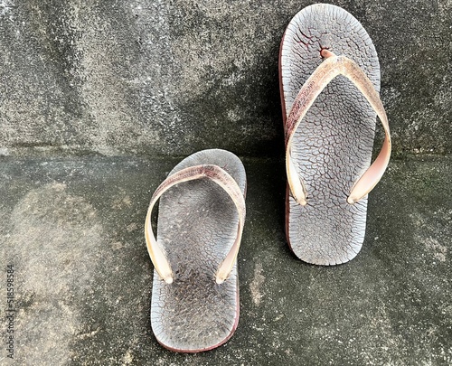 Wallpaper Mural pair of flip flops Torontodigital.ca