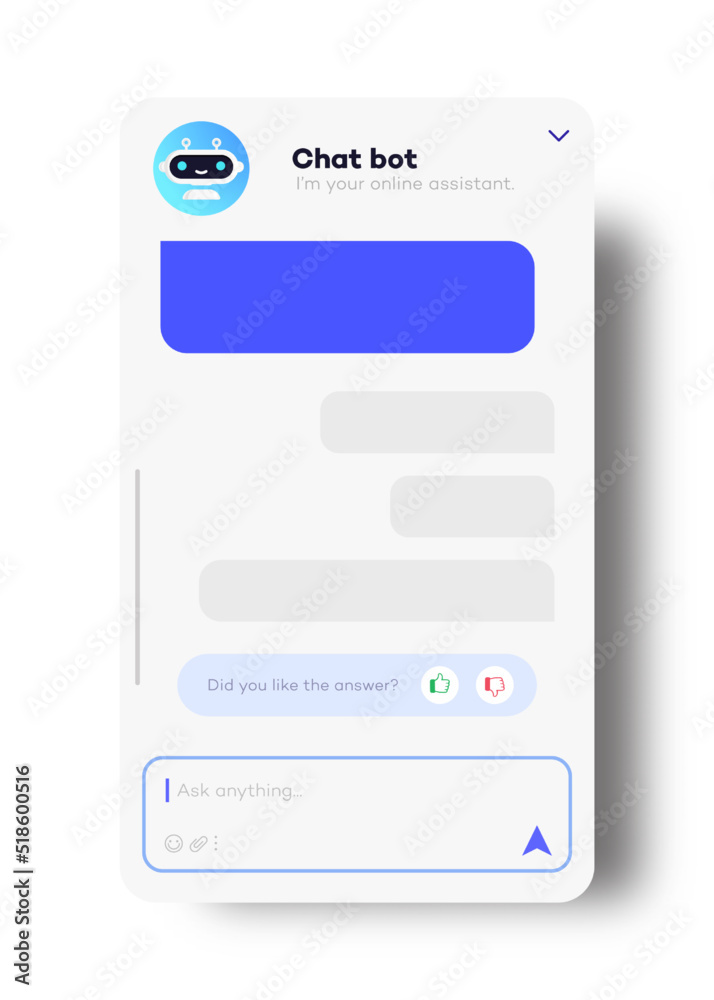Chat window modern style for website and mobile app isolated on background. Social communication chatting, chat bot. Group text messaging app. Vector 10 eps Chat window modern style for website and mobile app isolated on background. Social communication chatting, chat bot. Group text messaging app. Vector 10 eps