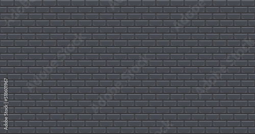 Subway tile seamless textures gray color. Metro ceramics tile background for kitchen, bathroom, outdoor architecture. Scale bricks wall. Vector Illustration 10 eps