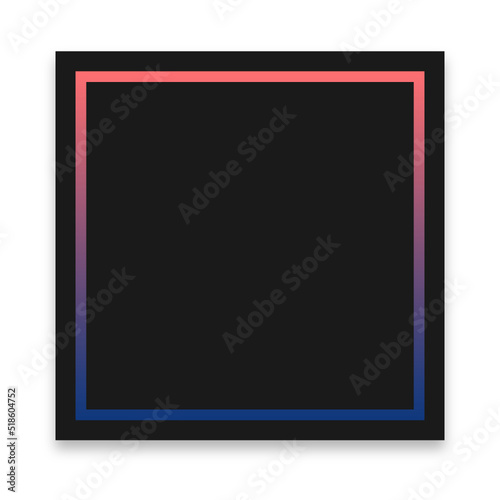 square gradient dark background 