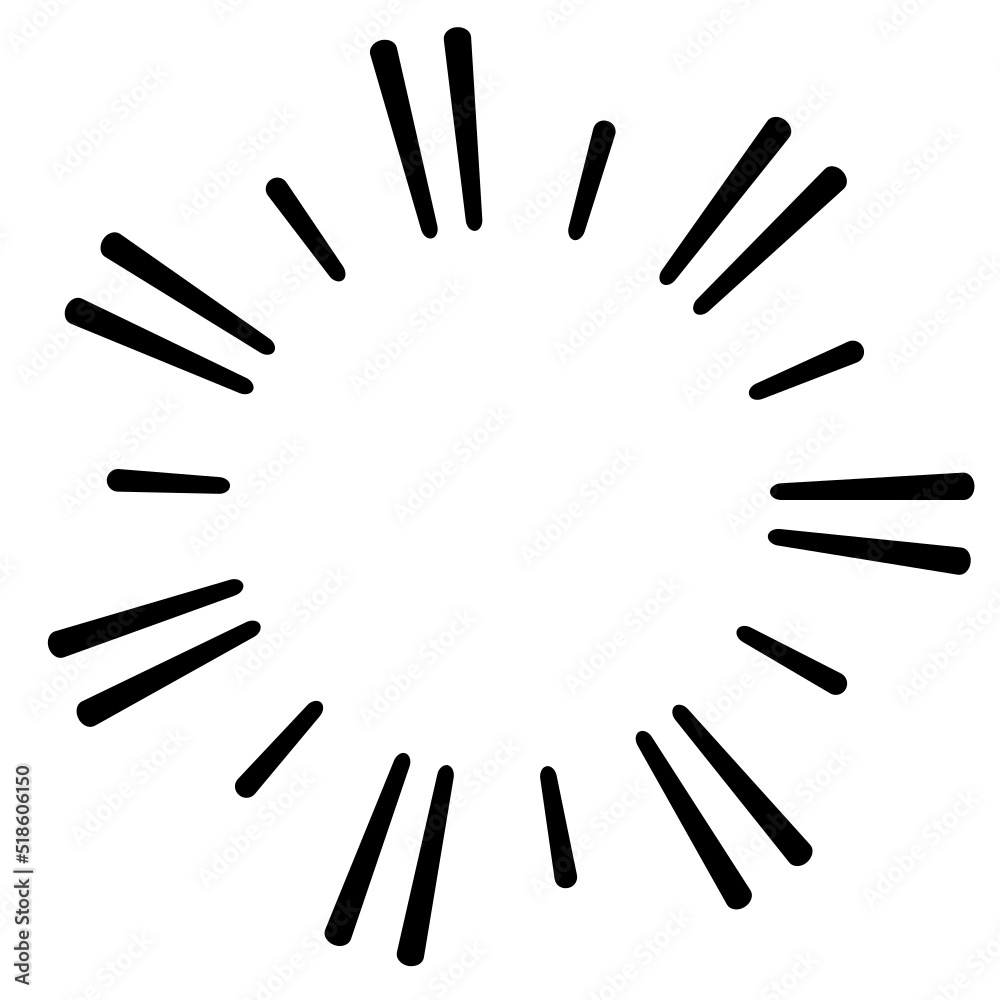 sun burst element
sun burst element