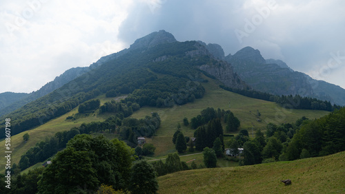 mountain landscape with sky Lecco