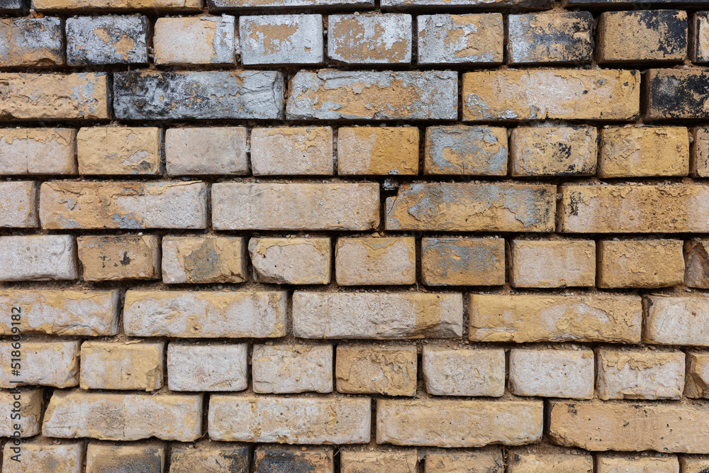 Old wall of bricks or Stones and fugues Old wall of bricks or Stones and fugues