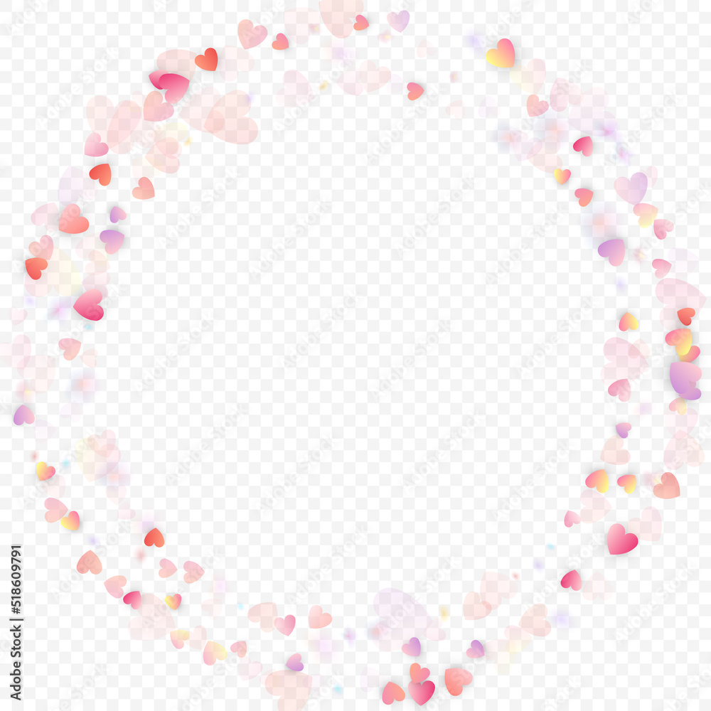 Heart love vector Valentine Pink amour symbols.