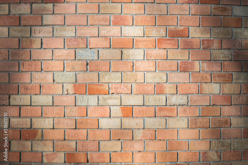 brick wall for background texture