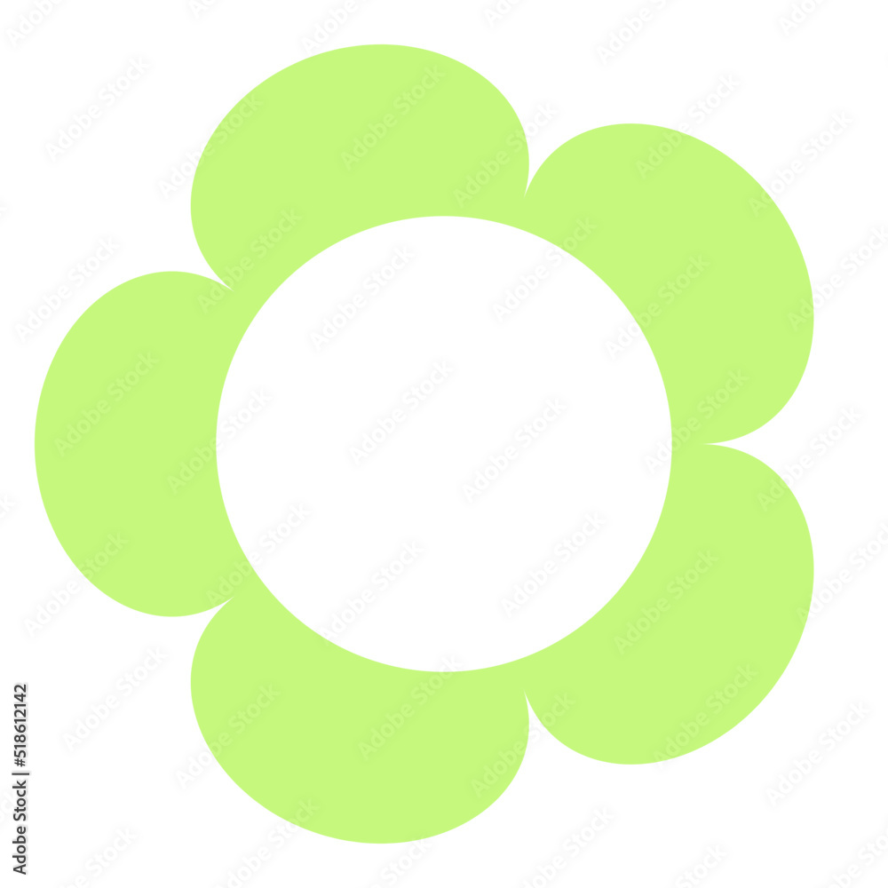 colorful round frame
