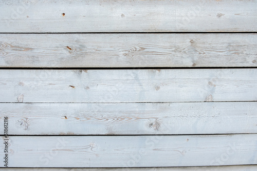 Texture background of old wood in white color, background of white boards.