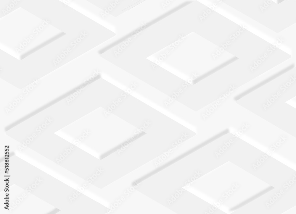 Abstract elements and geometric figures are convex on a white background Abstract elements and geometric figures are convex on a white background