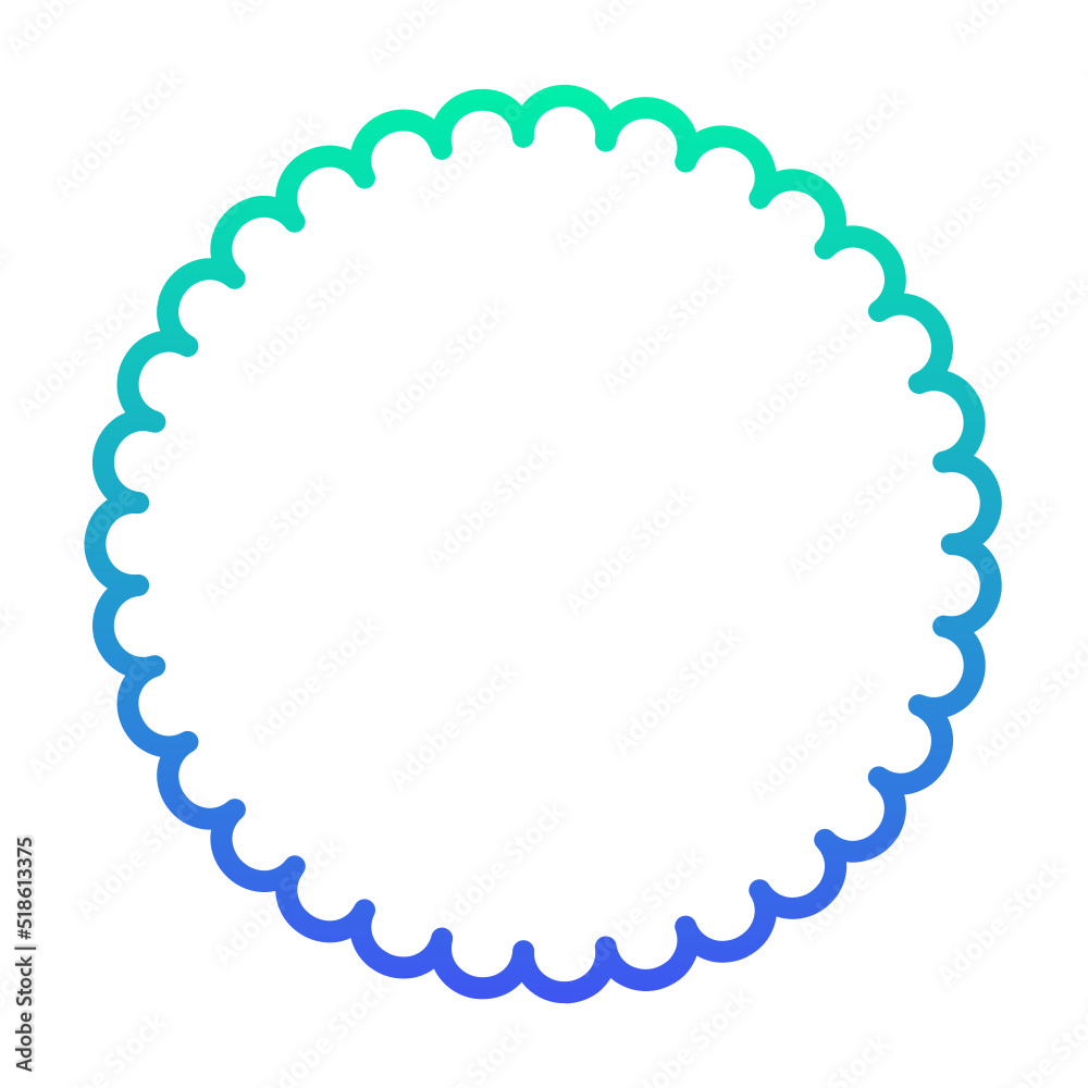 gradient round frame
gradient round frame