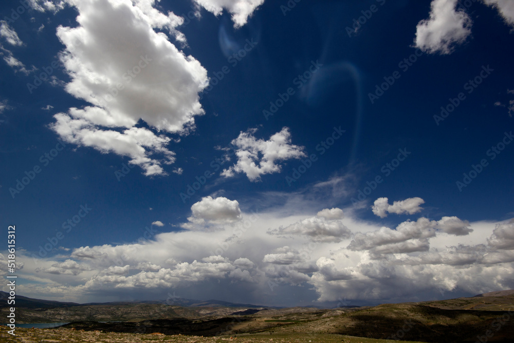 clouds and nature in the blue sky clouds and nature in the blue sky