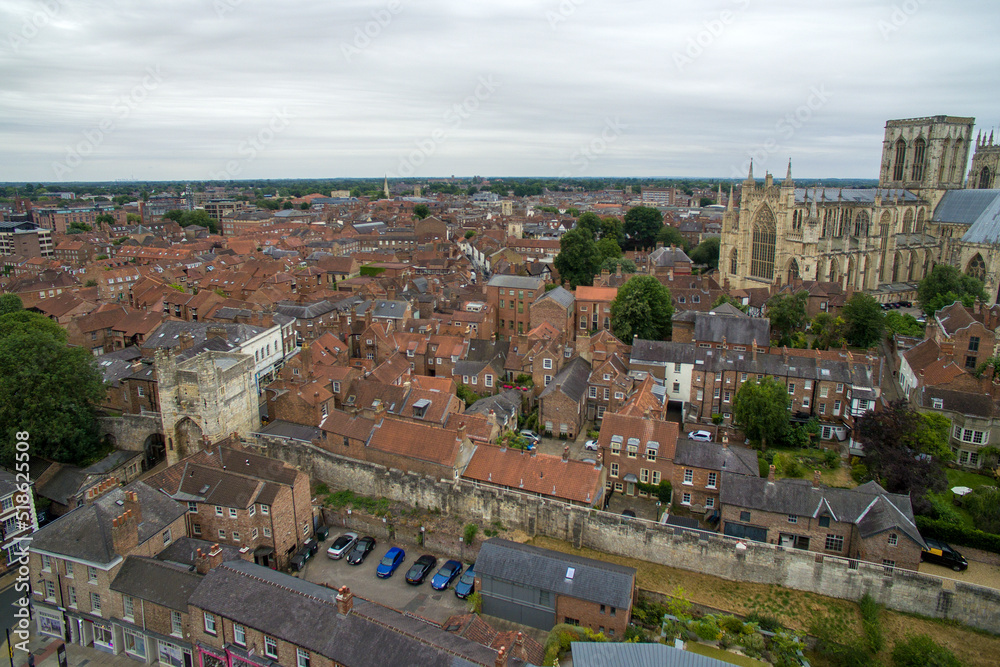 areal view of York minster, Deangate, York YO1 7HH areal view of York minster, Deangate, York YO1 7HH