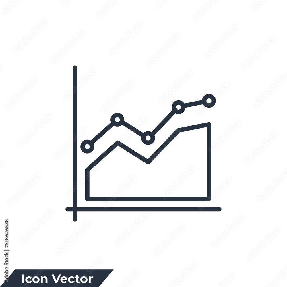 graph icon logo vector illustration. diagram symbol template for graphic and web design collection graph icon logo vector illustration. diagram symbol template for graphic and web design collection
