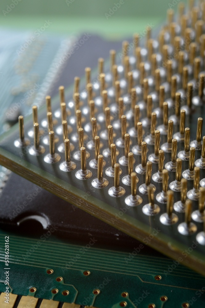 microprocessor on the background of the microcircuit of the motherboard microprocessor on the background of the microcircuit of the motherboard