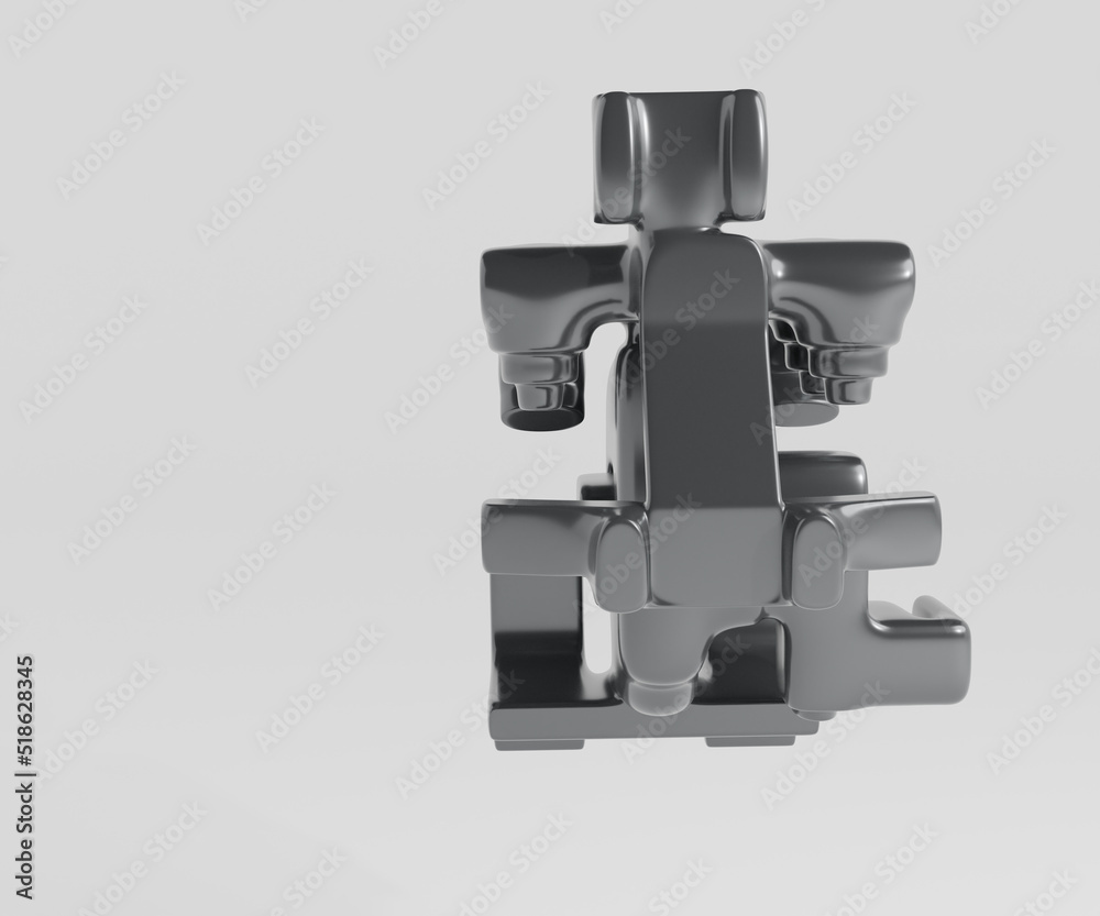 Naklejka premium 3d Abstract Design