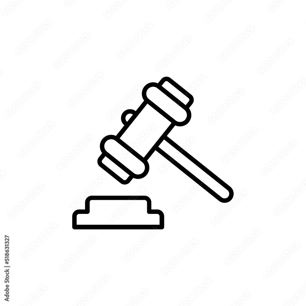 judge gavel icon flat style trendy stylist simple judge gavel icon flat style trendy stylist simple