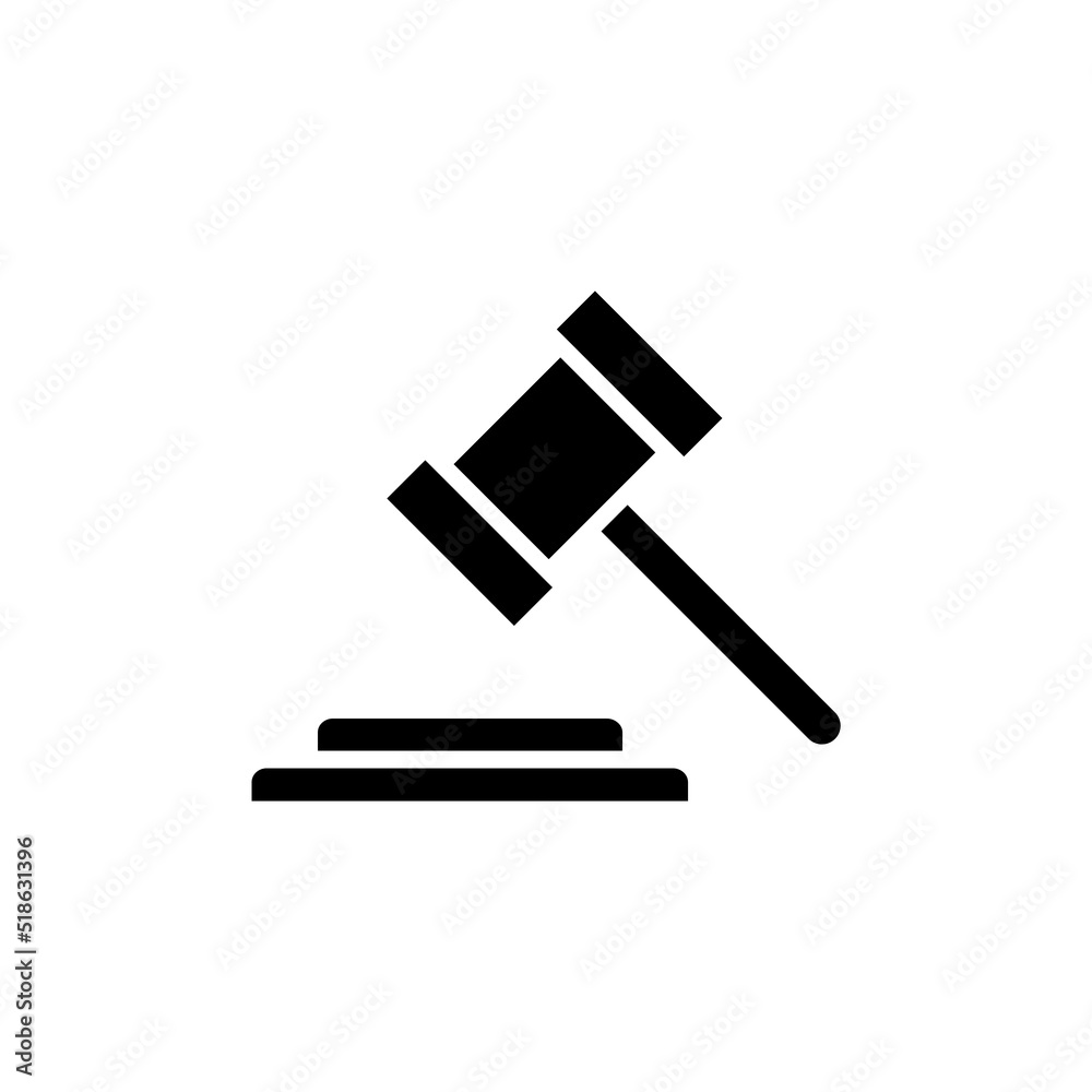 judge gavel icon flat style trendy stylist simple judge gavel icon flat style trendy stylist simple