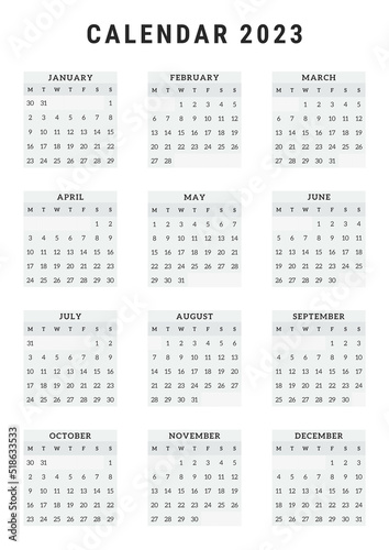 Calendar 2023