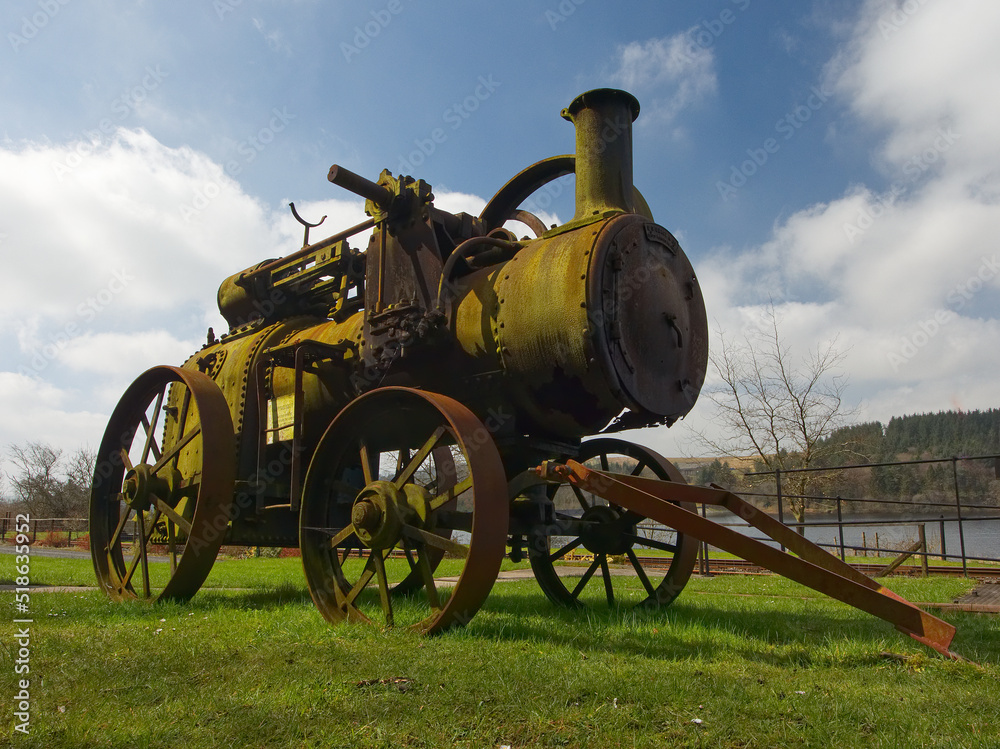 Brecon Mountain Railway Old Steam Engine