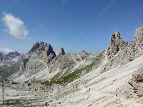 Trekking in the Dolomites, Catinaccio, Trentino-Alto Adige, Travel in Italy