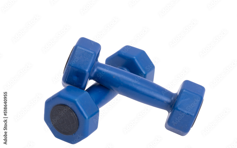 dumbbells isolated dumbbells isolated