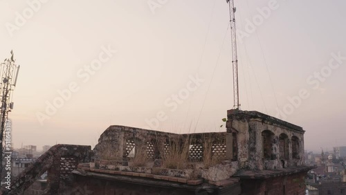 Aerial view of the Sujan Singh Haveli in Rawalpindi city, Pakistan photo