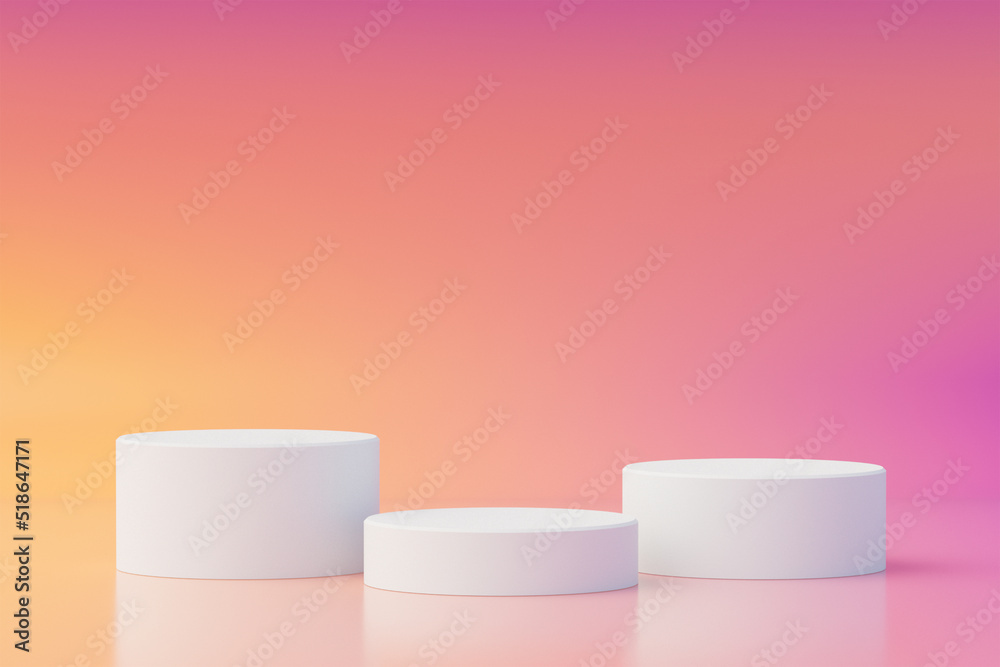 Background scene with podium, minimal product display mock up scene and geometric shape object. 3D Rendering Background scene with podium, minimal product display mock up scene and geometric shape object. 3D Rendering