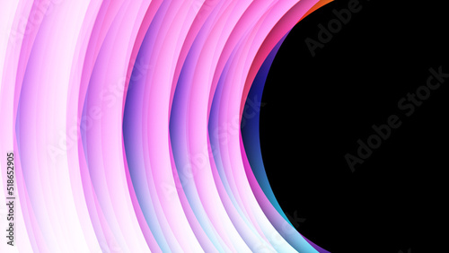 Vivid and colorful gradient circles and circles.
鮮やかでカラフルなグラデーションの円、輪