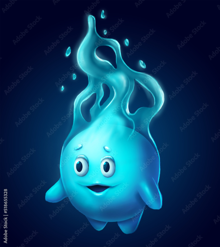 Сharacter Funny water drop. Merry drop in 3d.
realistic blob character Сharacter Funny water drop. Merry drop in 3d.
realistic blob character