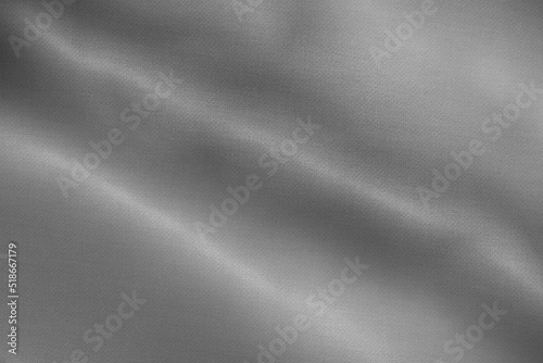 A dark gray waving flag (white fabric cloth texture); a symbol of surrender, truce, or a desire to parley. Plucky style. 