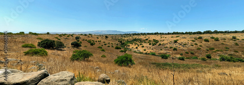 Israel, Golan Heights and the Sea of Galilee
