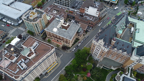 Victoria Inner Harbour Drone Picture