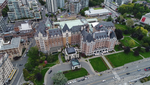 Victoria Inner Harbour Drone Picture