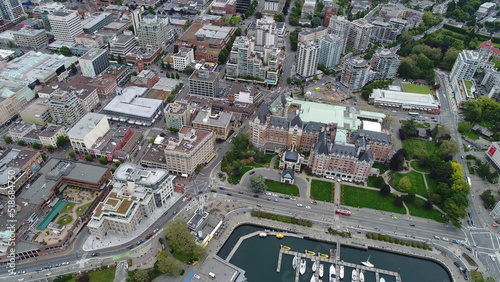 Victoria Inner Harbour Drone Picture