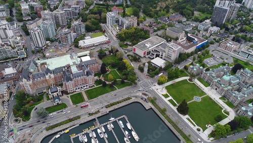 Victoria Inner Harbour Drone Picture