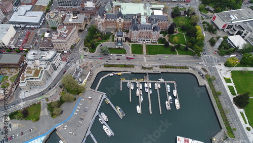 Victoria Inner Harbour Drone Picture