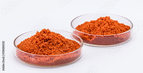 Cobalt sulfate is a hydrated inorganic chemical compound, mineral supplement in animal feed, drier in lithographic ink, varnishes, ceramics, enamels, catalysts for polyester. photo