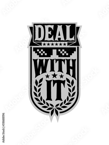 Banner Deal with it  photo