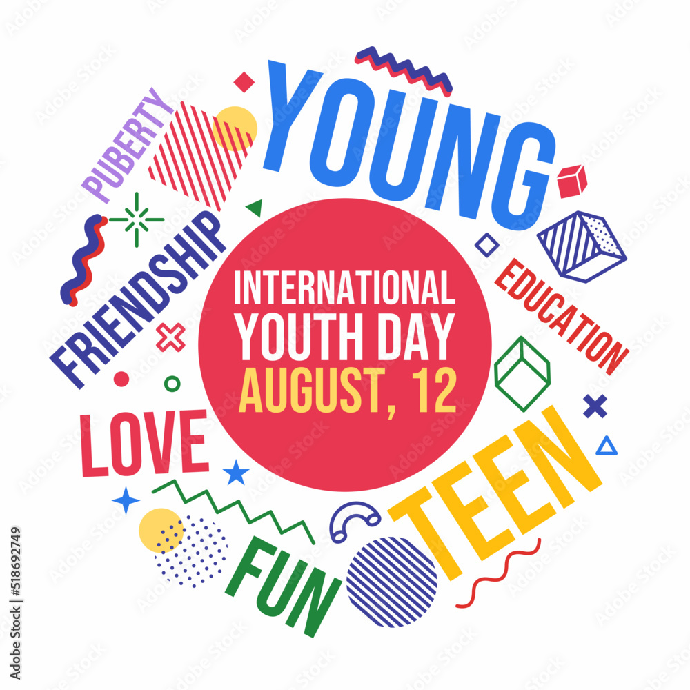International youth day banner campaign