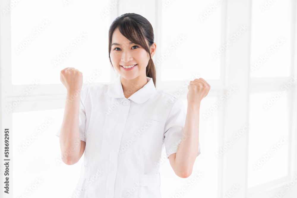 笑顔のナース
