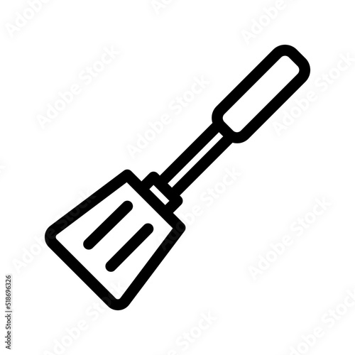 spatula line icon