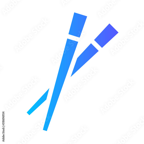 chopstick gradient icon