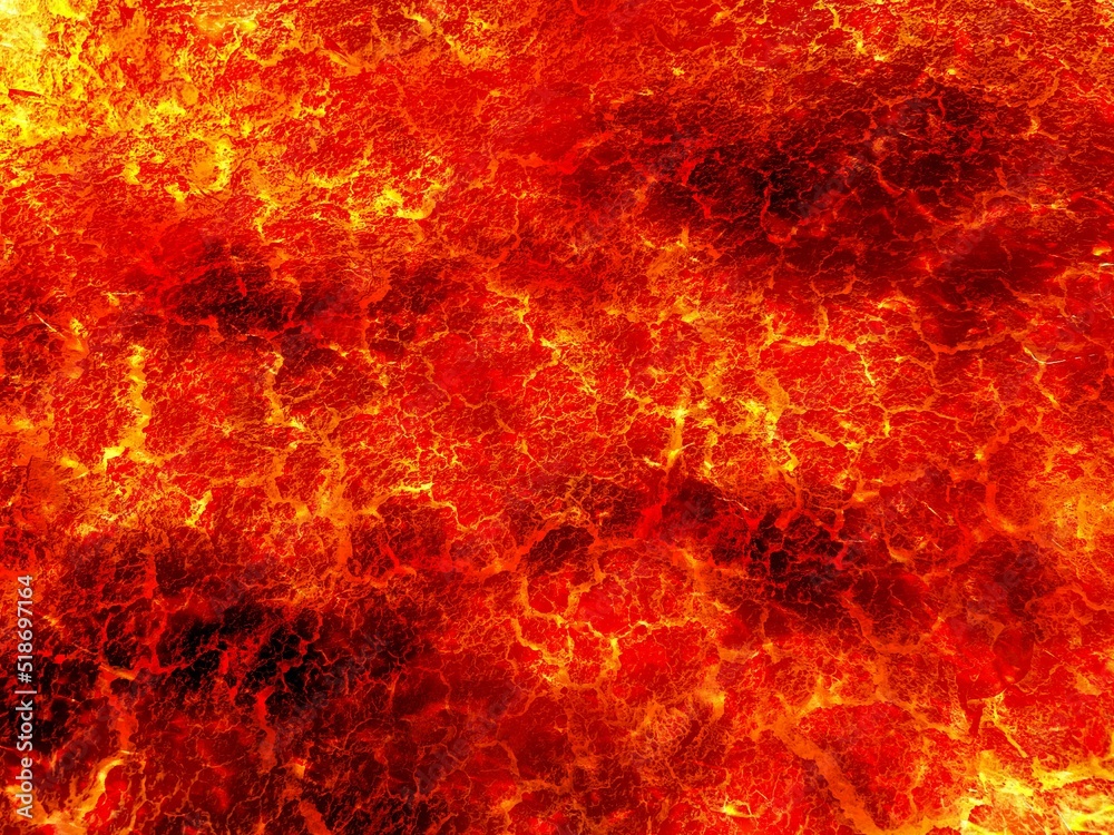 red hot lava pattern background