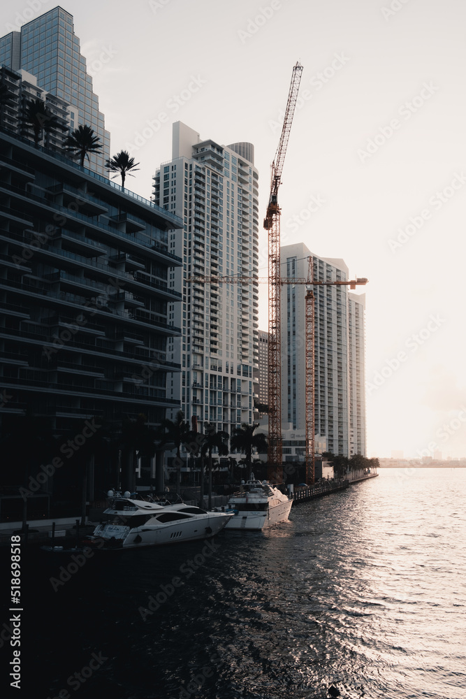 Obraz premium city skyline