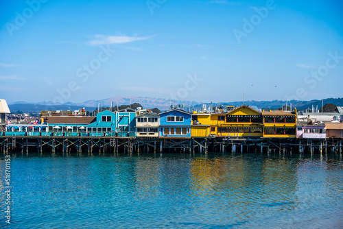 Old Fisherman's Wharf in Monterey California © LeePhotos